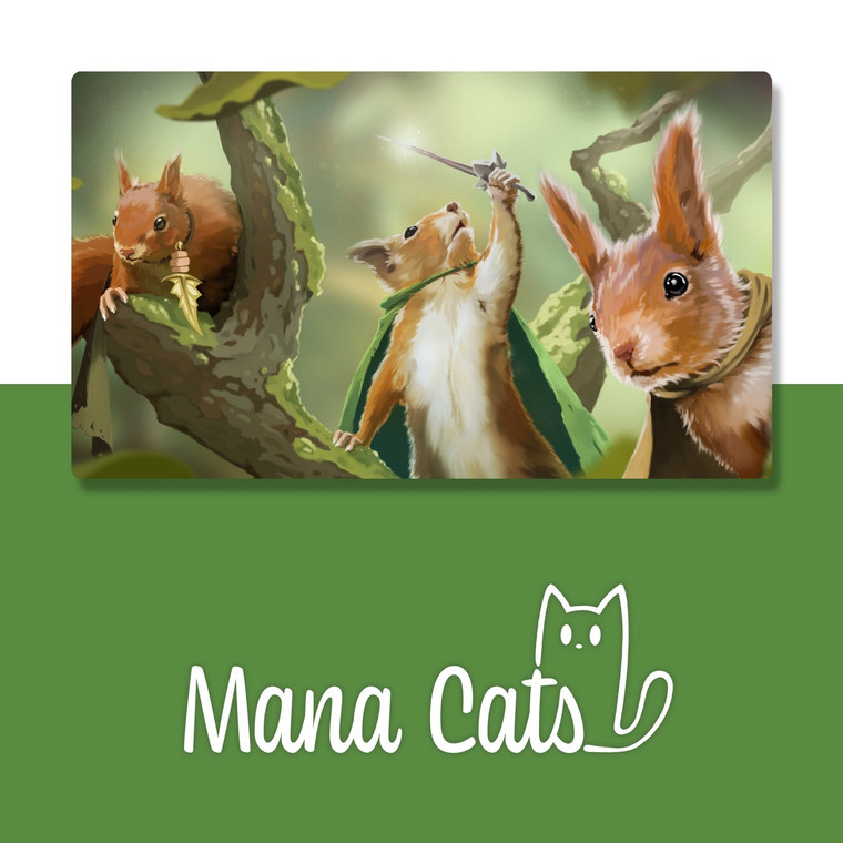 Squirrel CnC Playmat