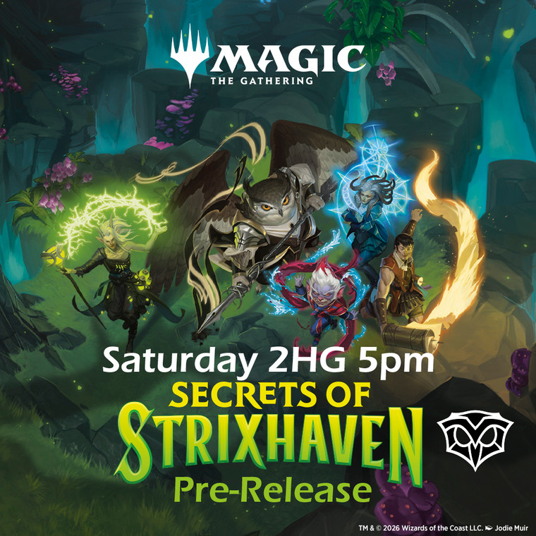 *Pre-Registration* Secrets of Strixhaven 2-Headed Saturday 4/18/26 5pm Pre-Release