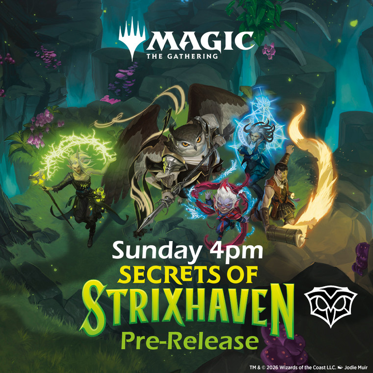 *Pre-Registration* Secrets of Strixhaven Sunday 4/19/26 4pm Pre-Release