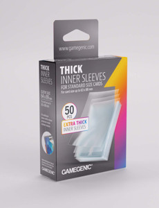 64mm x 89mm card sleeves Gamegenic Inner (64mm 89mm) (100 Sleeves Per Pack) and figure prints Acid Ready stocks] Card Sleeves/pull tab