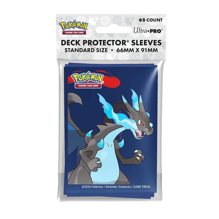 Deck Protector 65ct Pokemon Mega Charizard X