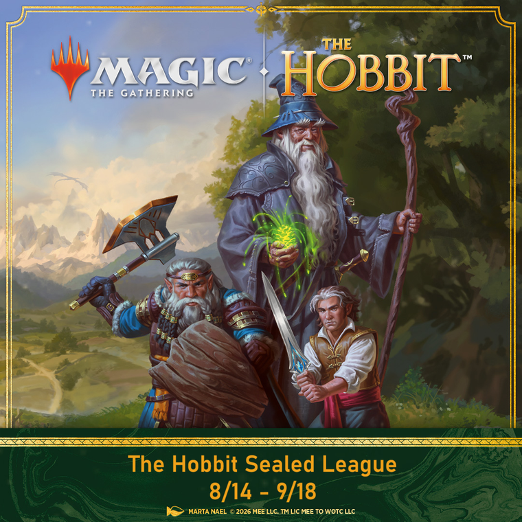 *Pre-Registration* MTG The Hobbit Sealed League Aug 14-Sep 18