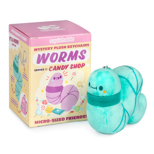 Squishable Blind Box Keychain - Worm S1