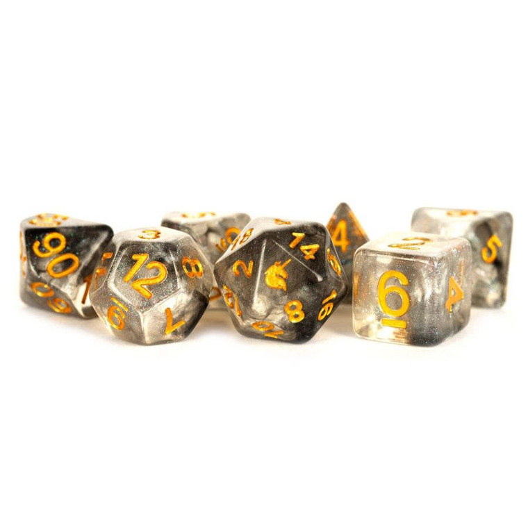 7ct Dice Poly Set: Unicorn Rogue Rage