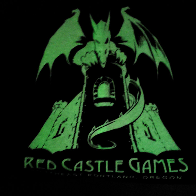RCG Dragon T-Shirt Black w/ Glow In The Dark