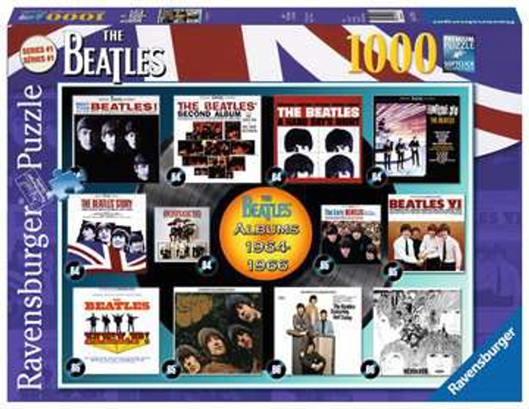 1000 Pc Beatles Albums 64-66