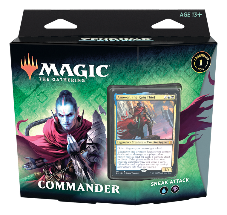 Commander Zendikar Rising Sneak Attack