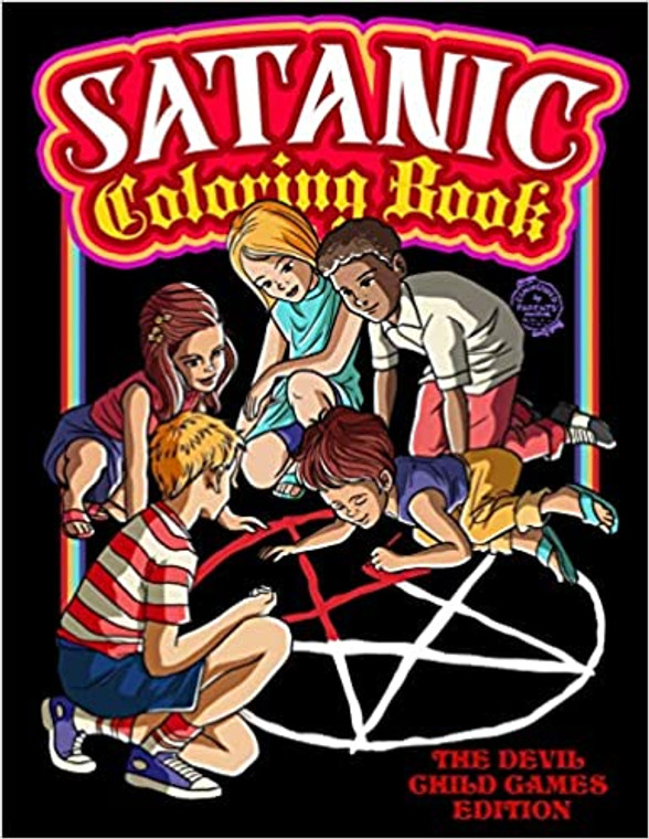 Satanic Adult Coloring Book