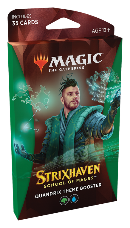 Strixhaven Theme Booster Pack Quandrix (Green/Blue)