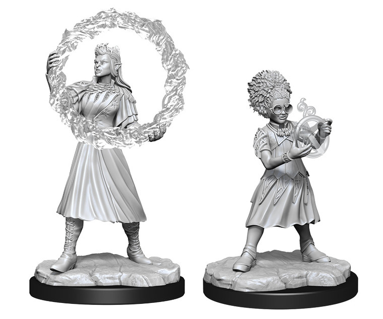 Unpainted NPC Rootha & Zimone MtG 90345