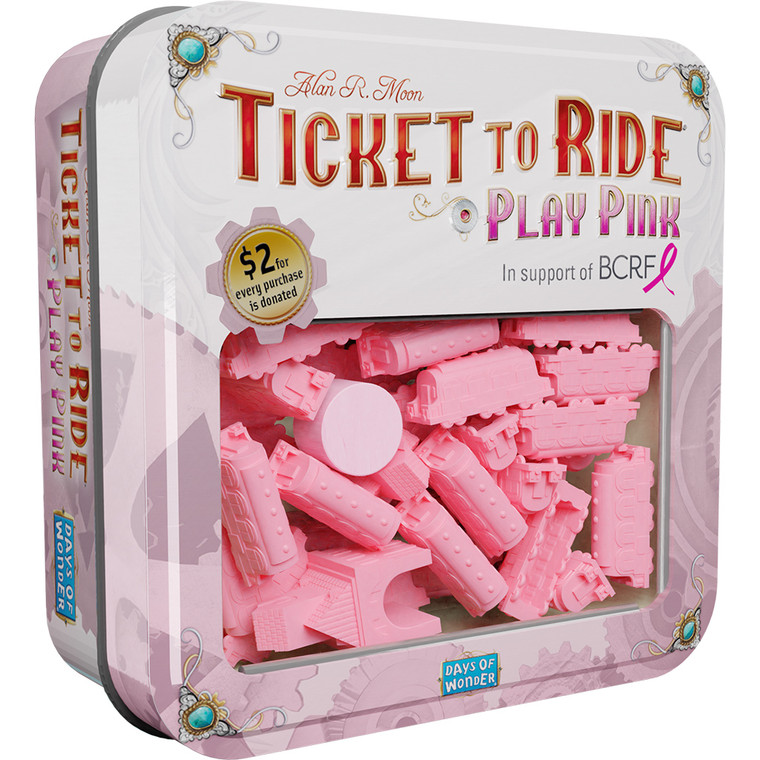Ticket to Ride Play Pink