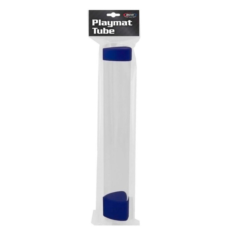 BCW Playmat Tube Dice Cap - Blue