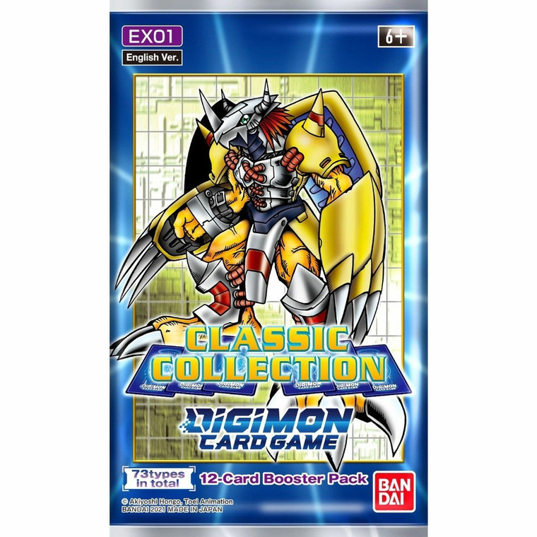 Digimon Card Game Classic Collection [EX01] Booster Pack