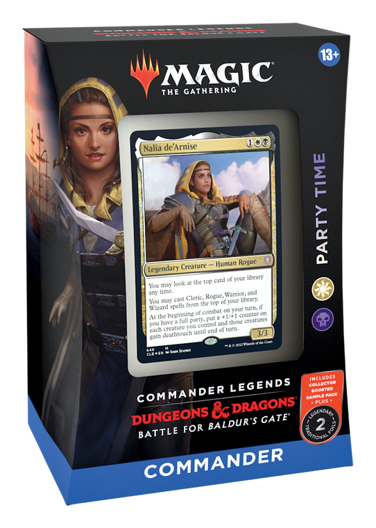 Commander Legends Battle for Baldur's Gate Party Time Deck