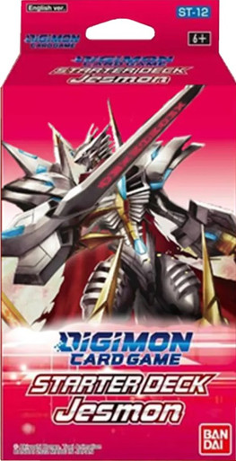 Digimon TCG Jesmon Starter Deck [ST12] - Red Castle Games