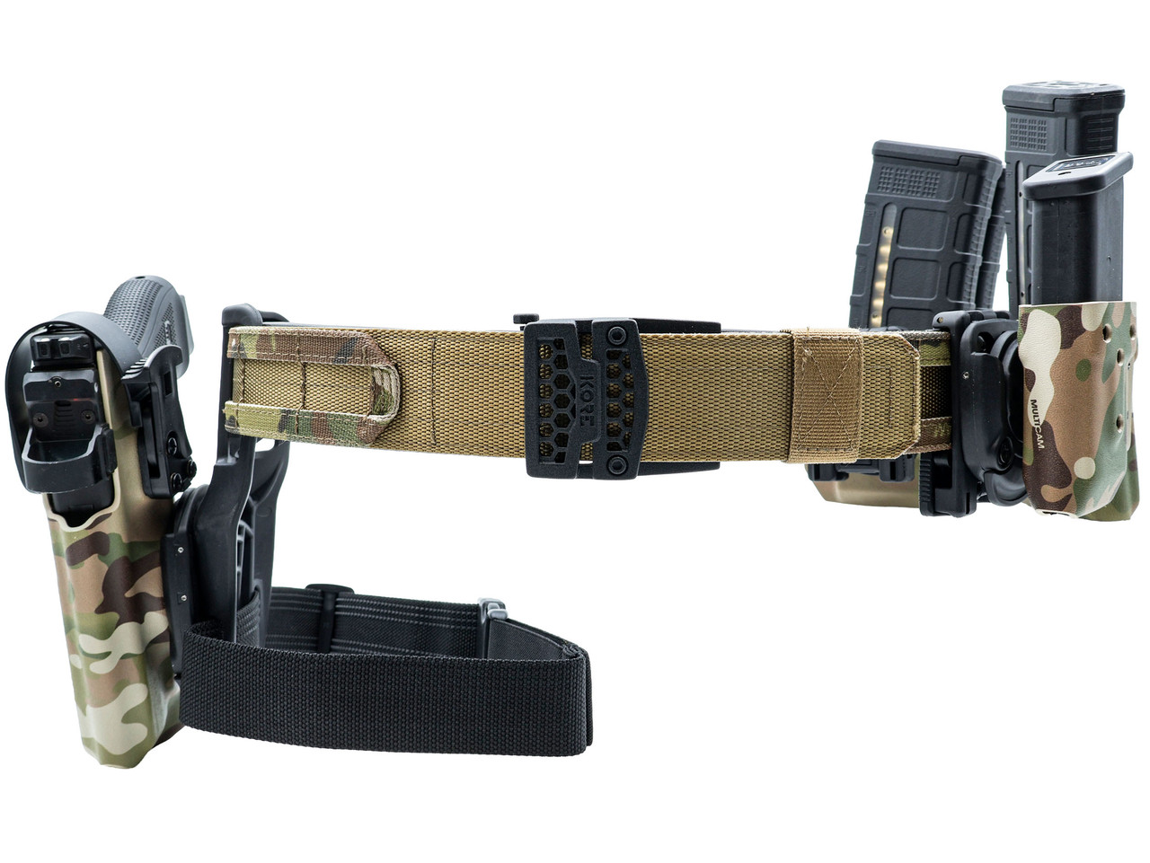 Complete Battle Belt Setup Package / Duty Belt Kit | Holster and