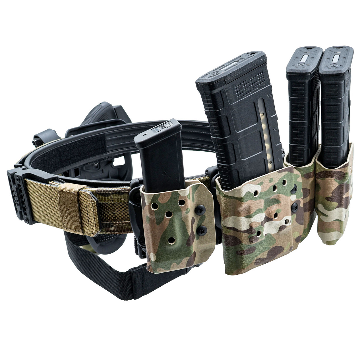 Complete Battle Belt Setup Package / Duty Belt Kit | Holster and