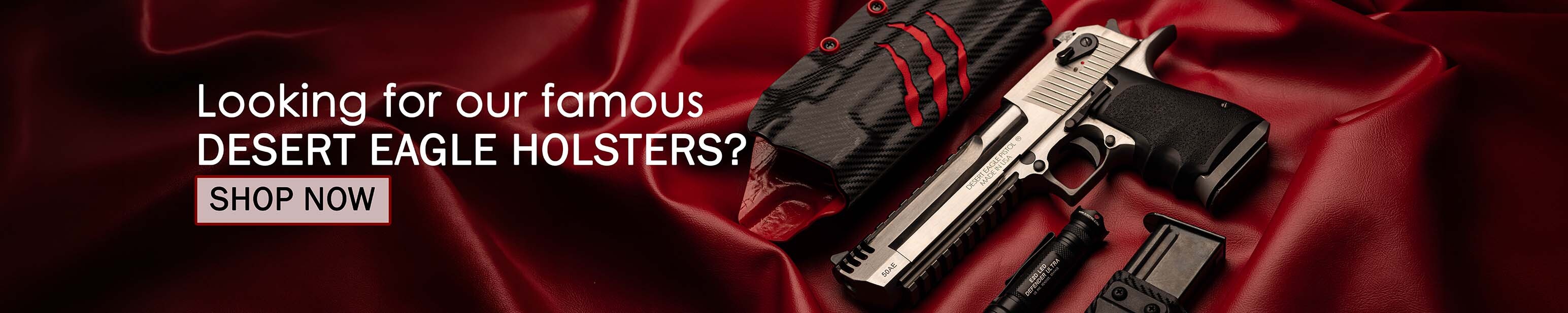 GMI Holsters Desert Eagle Holsters Kydex Demon Ravaged Edition Style Holster with Magazine Carrier