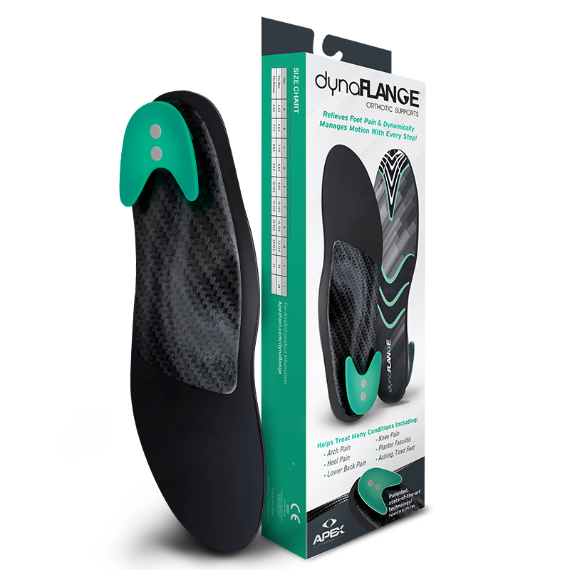 dynaflange orthotic supports