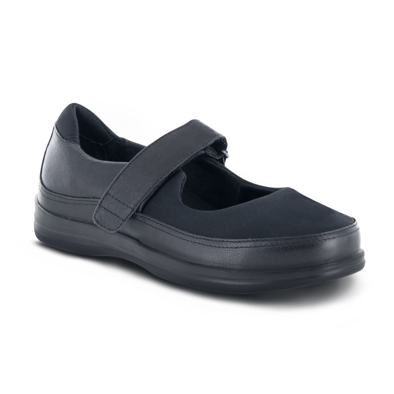 Women's Petals - Miranda - Black | Comfort | Apex shoes