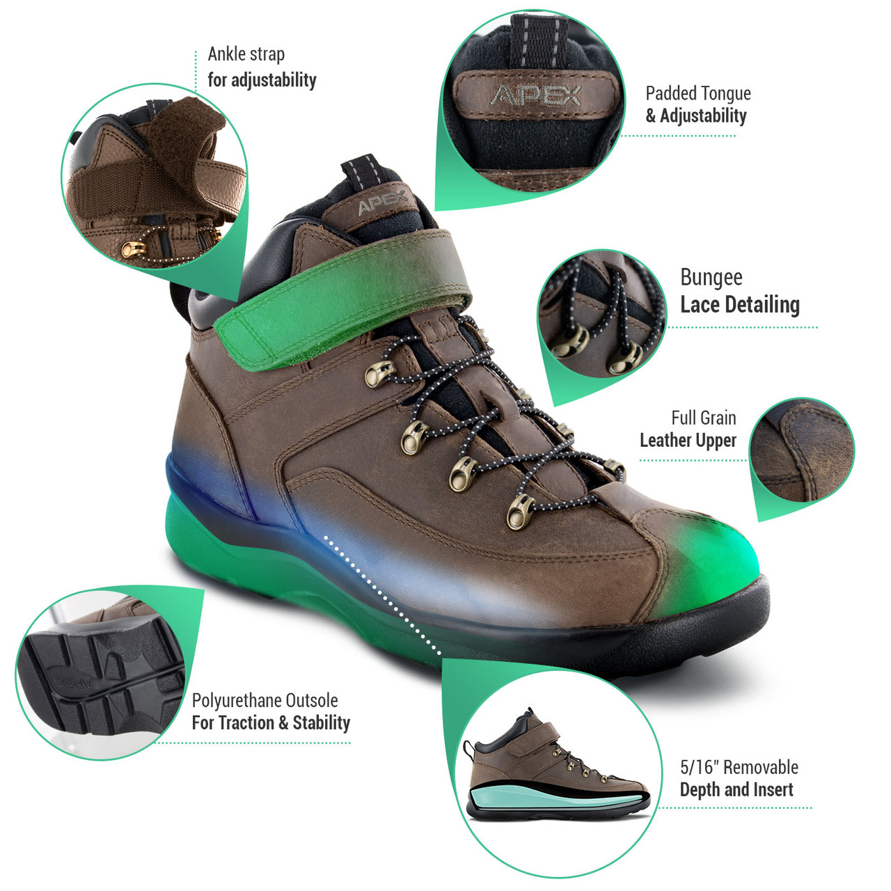 apex hiking shoes