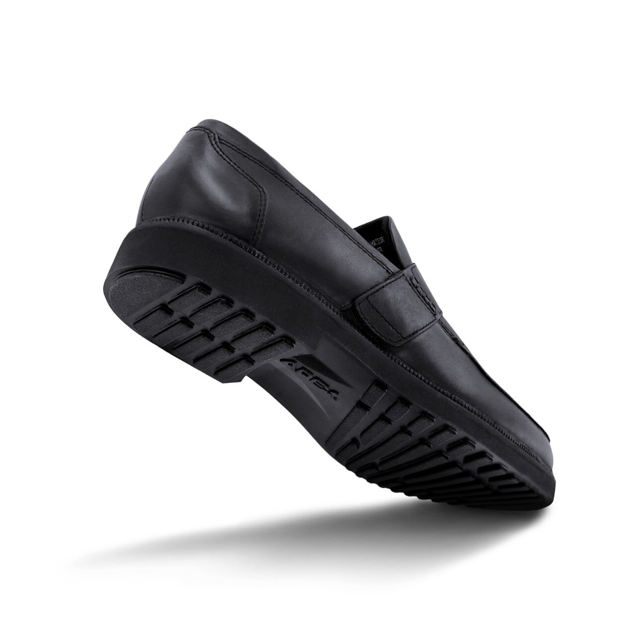 APEX Men's Lexington Strap Loafer - Black