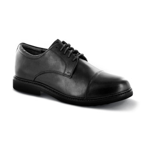  Men's Cap Toe Oxford Dress Shoe Lexington - Black