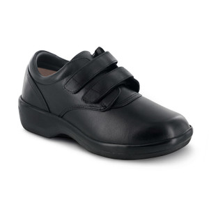  Women's Conform Double Strap Casual Shoe - Black