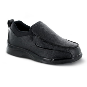  Men's Classic Moc Dress Shoe- Biomechanical - Black