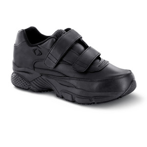  Men's Strap Walking Shoe - X Last - 2-Strap - Black