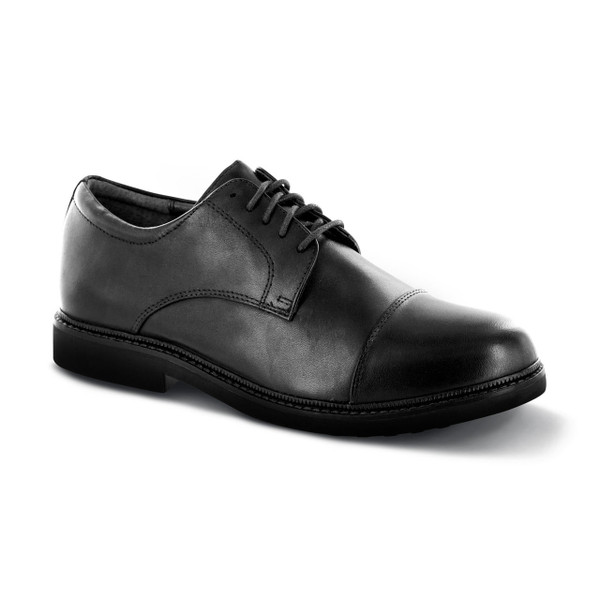 Apex Men's Lexington Cap Toe Oxford - Black 8.5