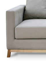 Sofa Plain Pés de Madeira