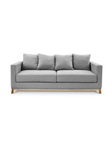 Sofa Plain Pés de Madeira