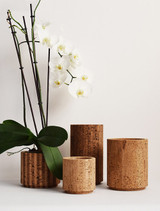 Cork + Glass vase