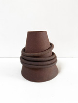 Purple Ring Vase