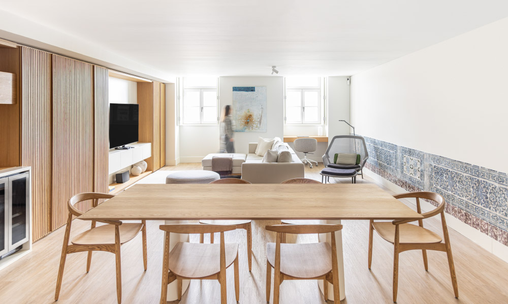 Projeto de Interiores no Cais do Sodré, Lisboa