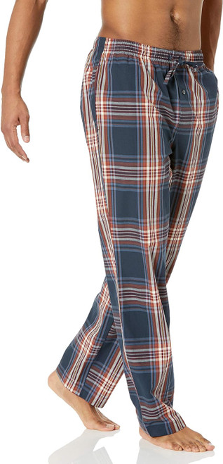  Men's Straight-Fit Woven Pajama Pant