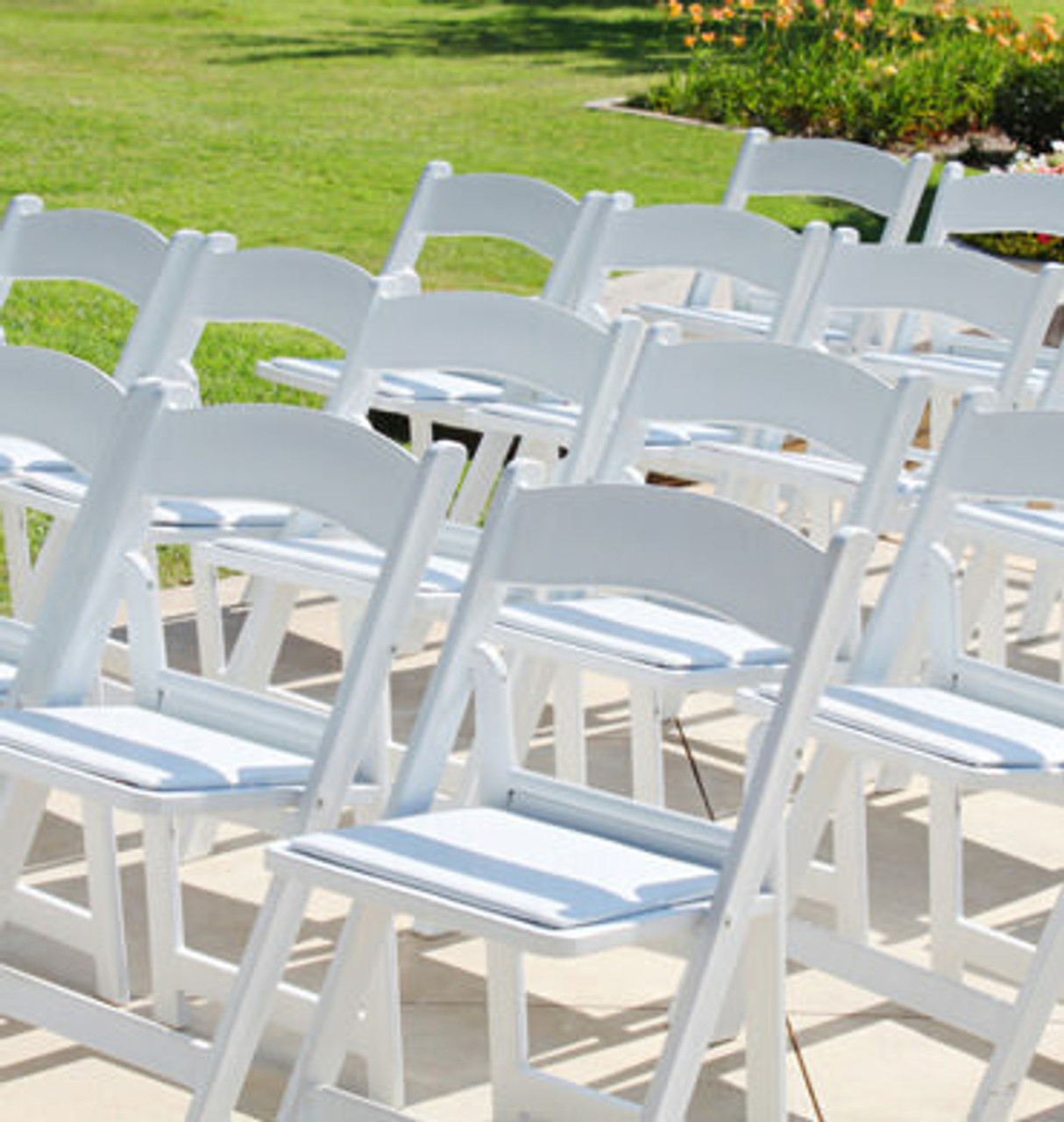 Wedding-Style Folding Chairs