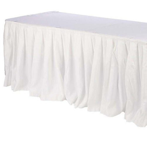 14ft Polyester Table Skirt