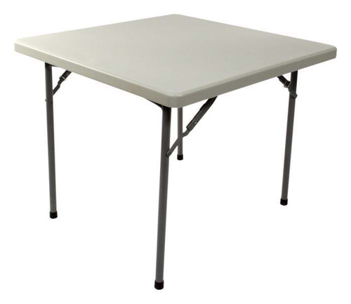 NES Reliable 3-ft Square Plastic Folding Card Table