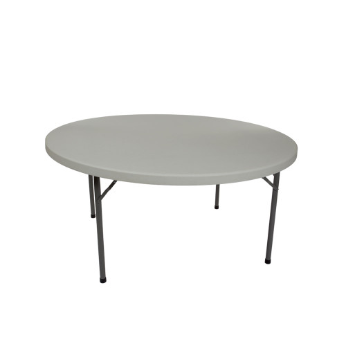 NES Reliable 48" Round Plastic Folding Table