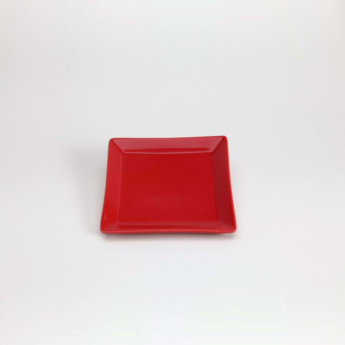 Quadrato 5.25" Side Plate - Red