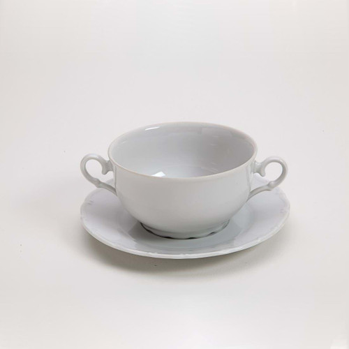 Snow Drop 11oz Cream Soup with Plate