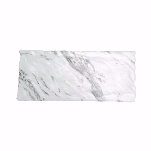 7" x 16" Rectangle Faux Marble Melamine Platter