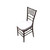 NES Reliable Mahogany Resin Chiavari Chair