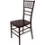 NES Reliable Mahogany Resin Chiavari Chair