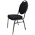 NES Reliable Teardrop Back Banquet Chair with Silver Vein Frame