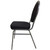 NES Reliable Teardrop Back Banquet Chair with Silver Vein Frame