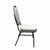 NES Reliable Teardrop Back Banquet Chair with Silver Vein Frame
