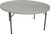 NES Reliable 60" Round Plastic Folding Table NES Reliable 60" Round Plastic Folding Table